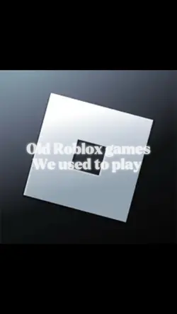 Old Roblox games