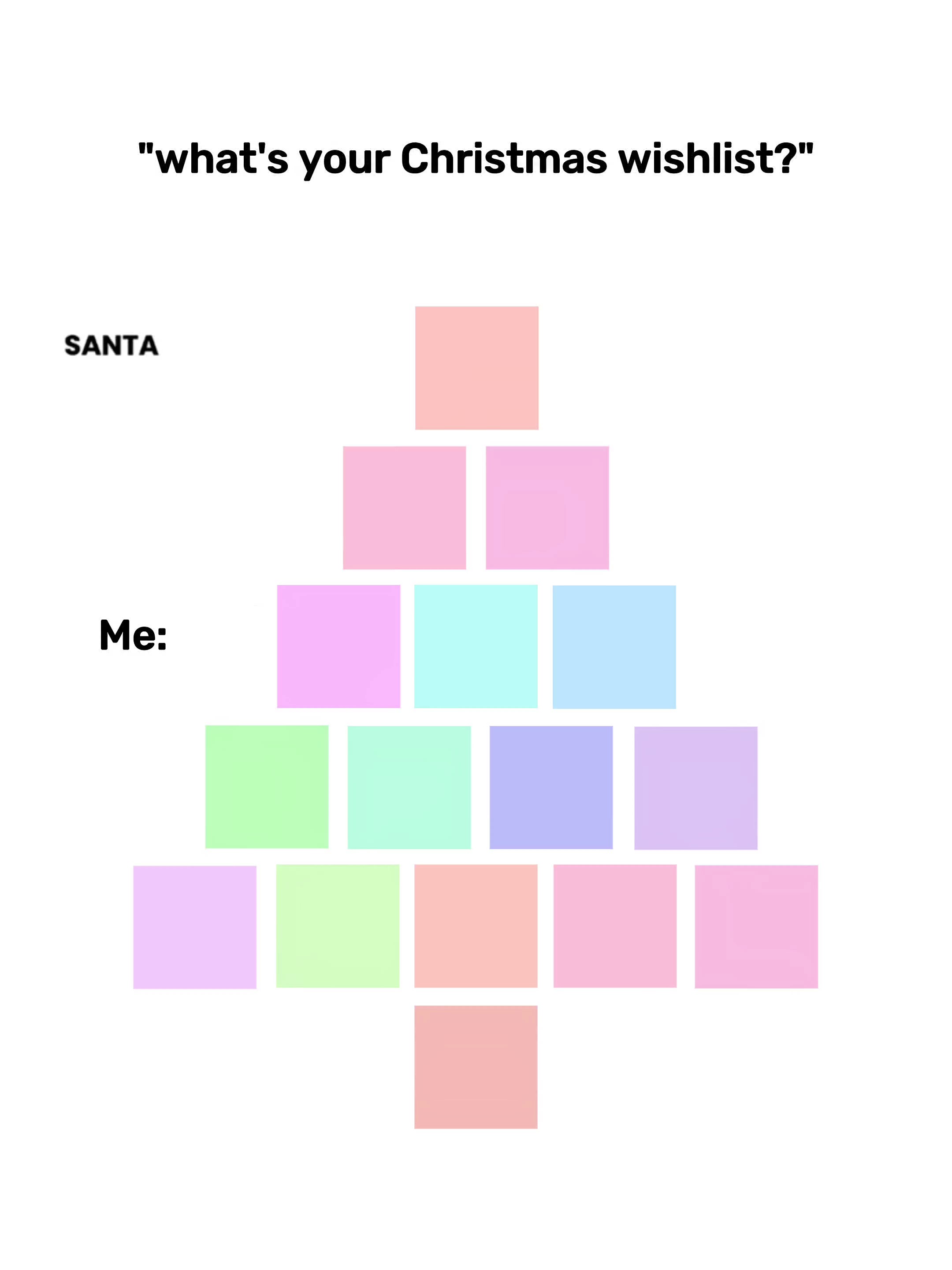 Lista de deseos navideños