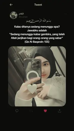 sedang menunggu apa