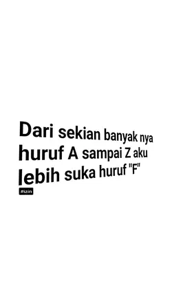 huruf A samapai Z