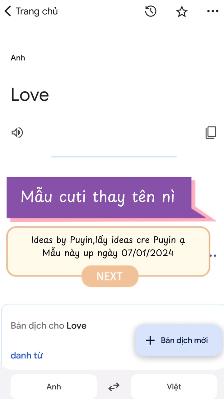 Mẫu cuti thay tên nì