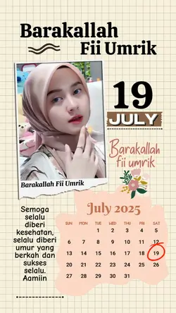 MILAD 19 JULY