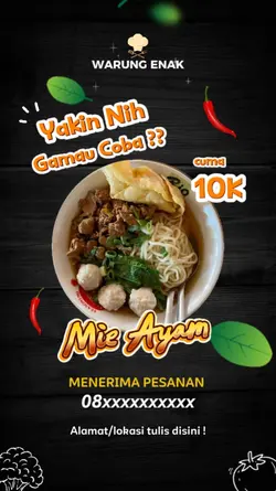 Promosi Mie Ayam