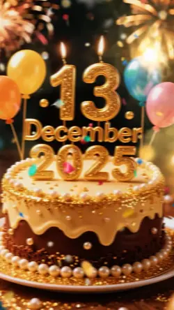 Birthday 13 dec 2025