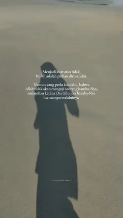 Ujian untuk hambaNya