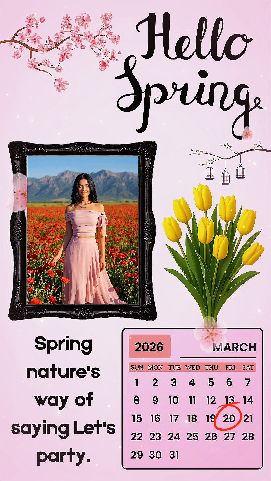 Bonjour printemps 2026