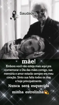 mãe que se foi 