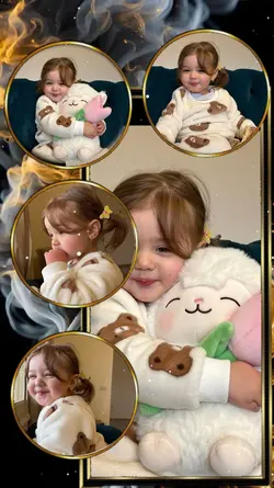 Karika Çocuk Şablonu