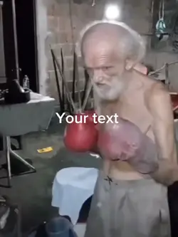 Grandpa fighting ๐๐๐