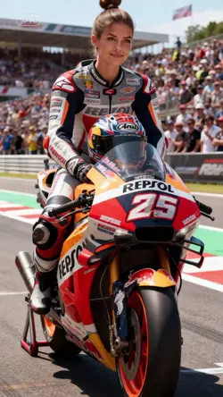 AI motorcycle racer