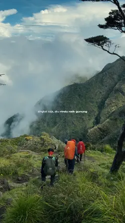 Rindu naik gunung