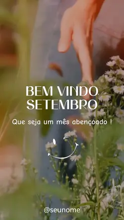 BEM VINDO SETEMBRO