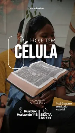 Hoje tem célula