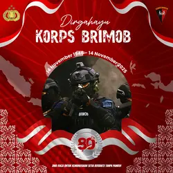 hut Brimob ke80