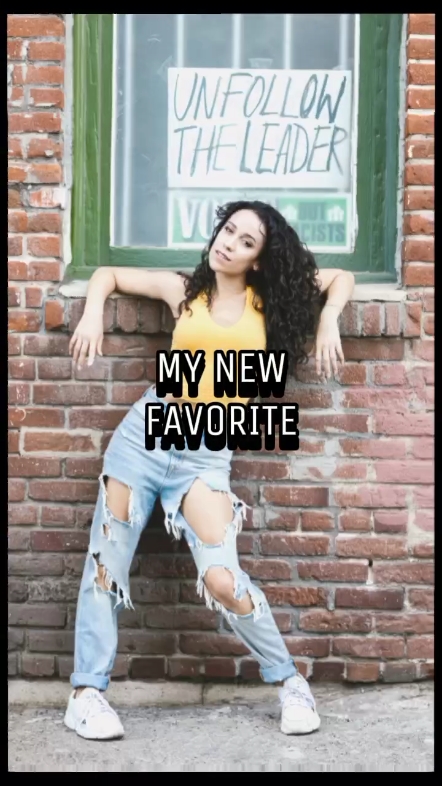 Affichage de produits vestimentaires battant le style TikTok