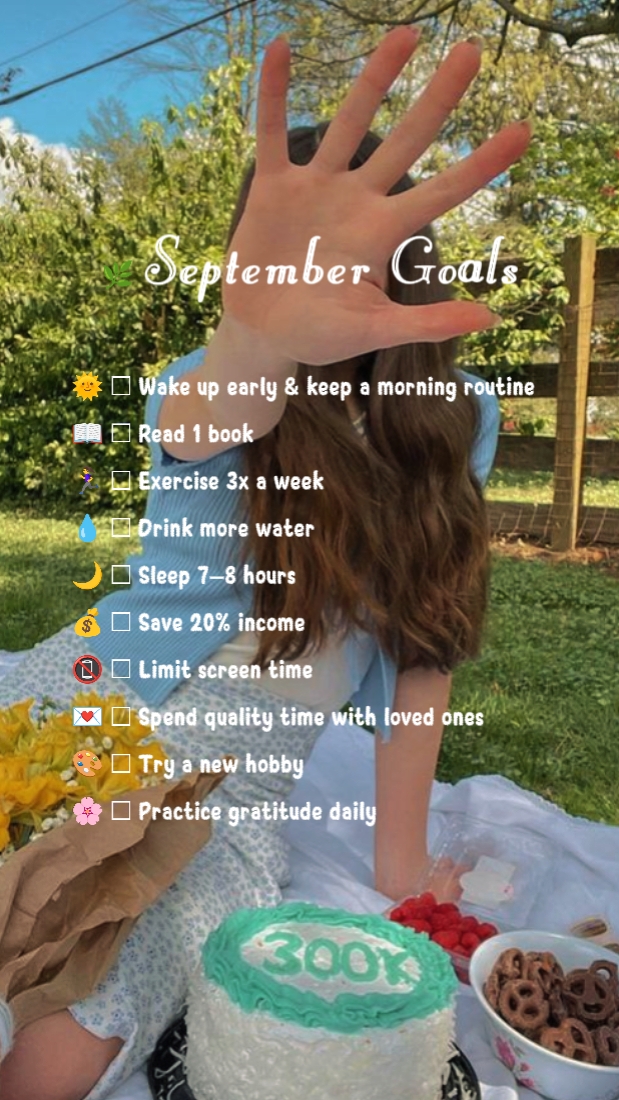 Objetivos de septiembre