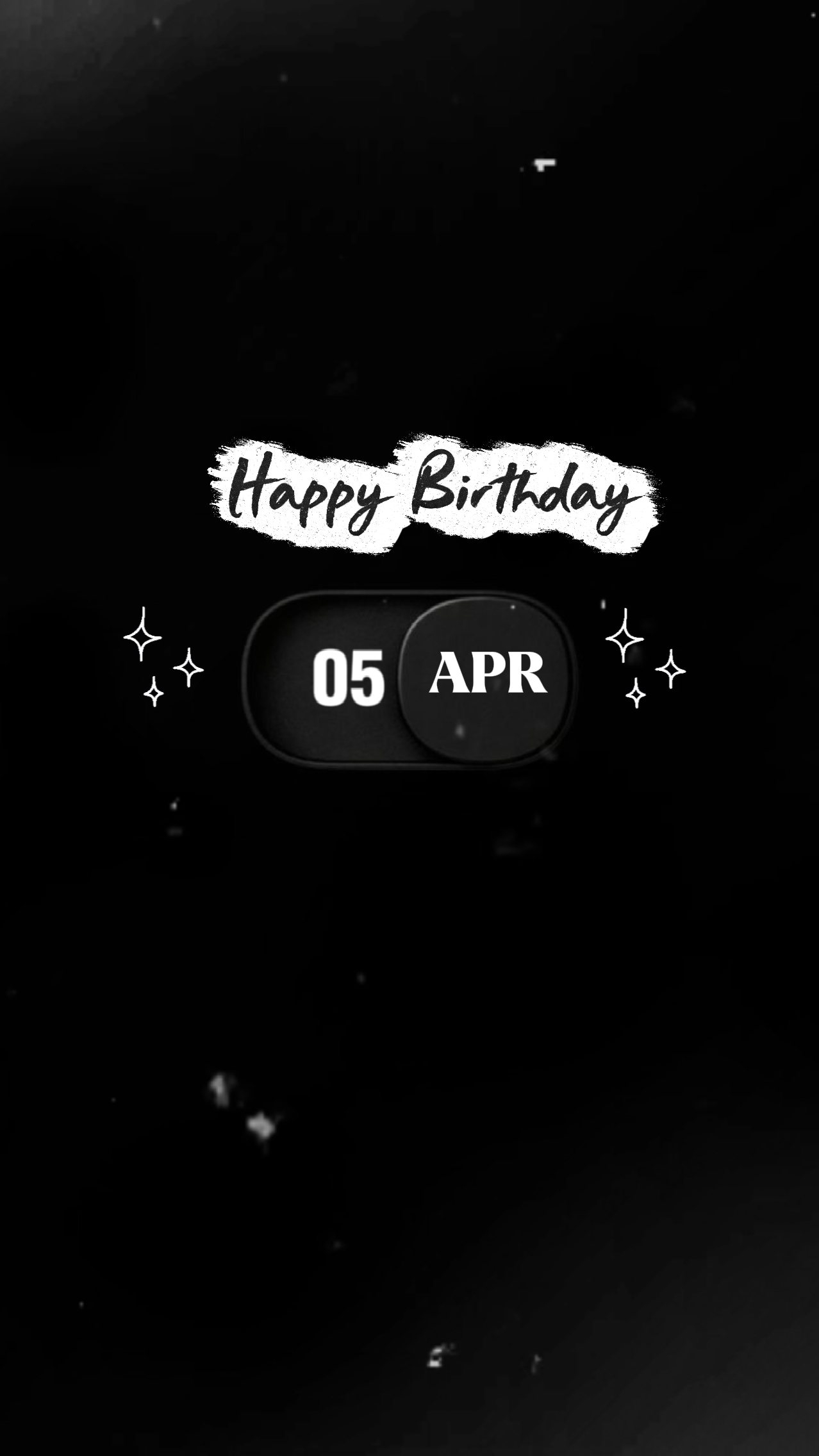 B'day on 05 April