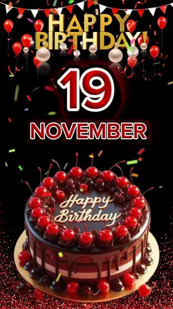 Birthday 19 NOVEMBER