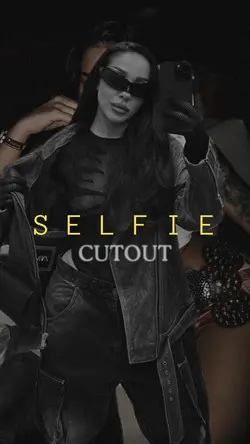 Selfie Cutout💣