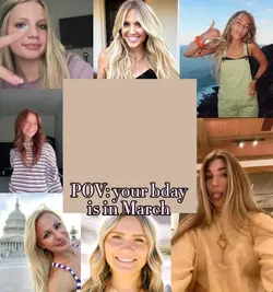 💗MARCH BIRTHDAYS💗