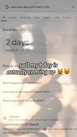 my bday is coming 😻😻