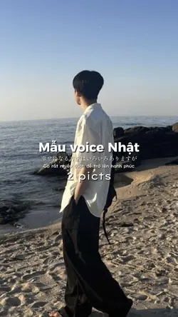 Mẫu voice Nhật