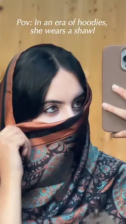 Shawl Vs Hoodie 🥀🖤