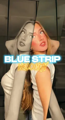 Blue strips