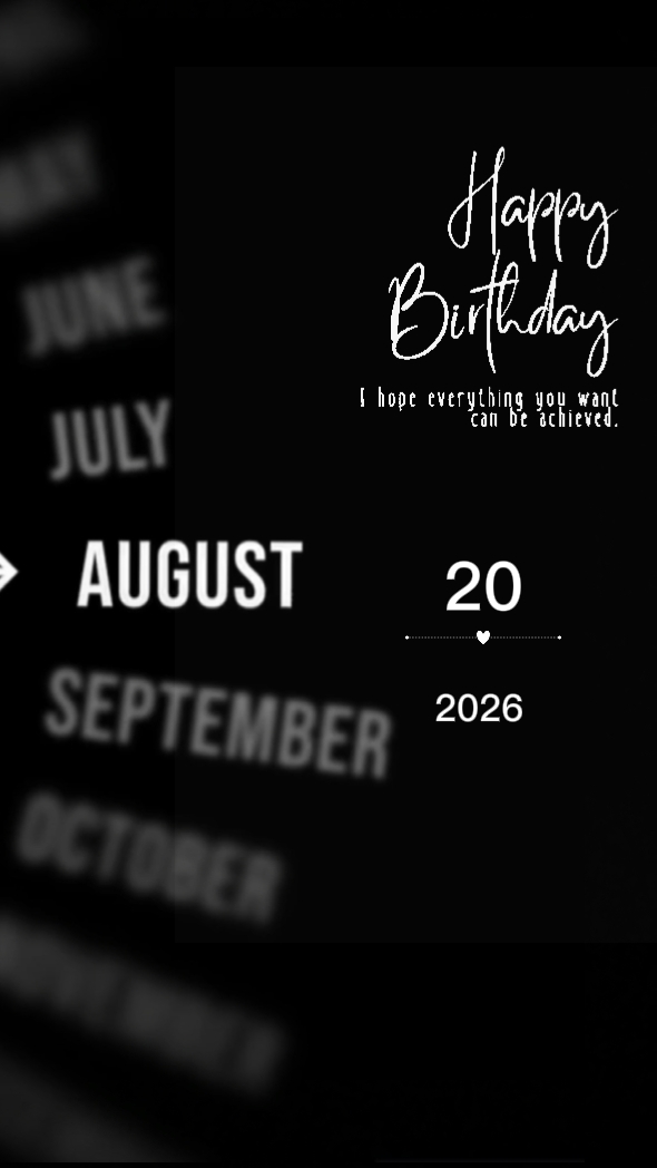 birthday my wife