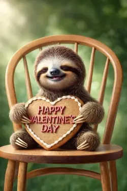 Valentine Sloth Temp
