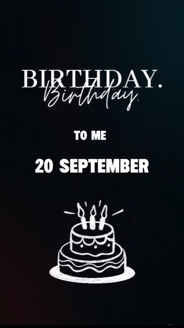 HBD TOME 20 SEP 2026