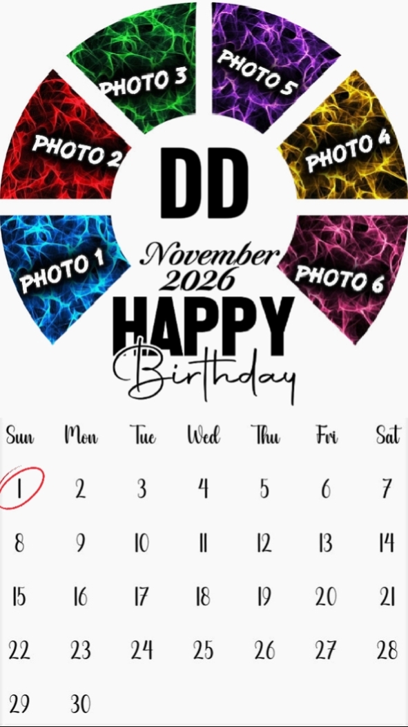 Birthday Your photo