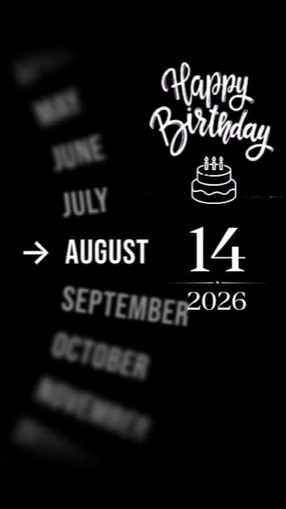 ULANG TAHUN 14 AGUSTUS