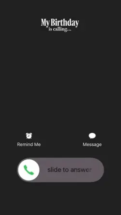 Birthday call TREND