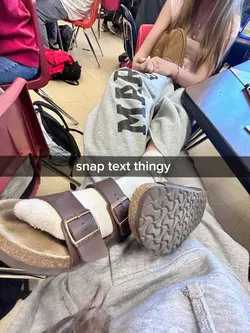 snap text thingy