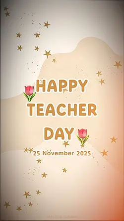 Happy Teacher's Day