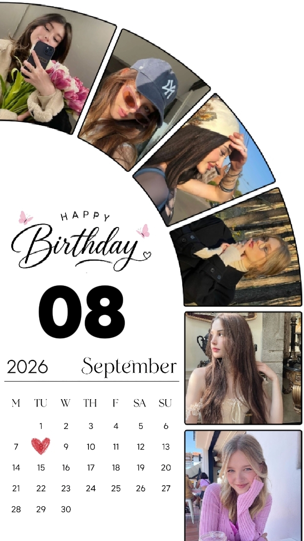 BIRTHDAY 8 SEPTEMBER