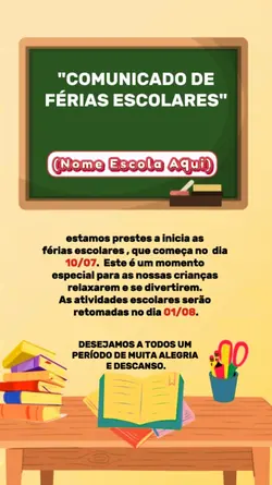 COMUNICADO ESCOLAR 