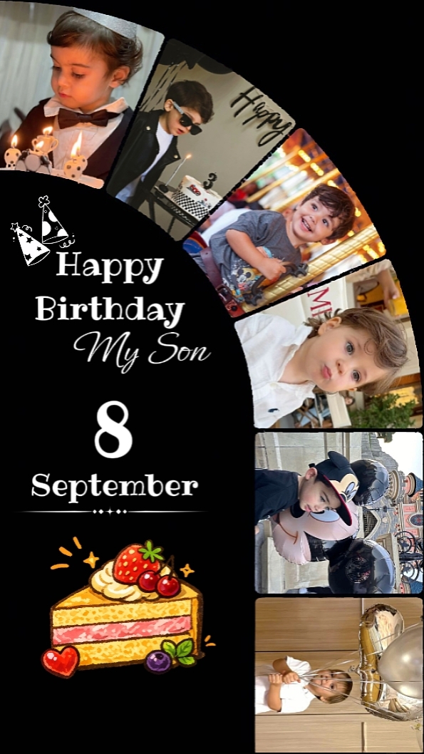 B'day Son 8 Sept
