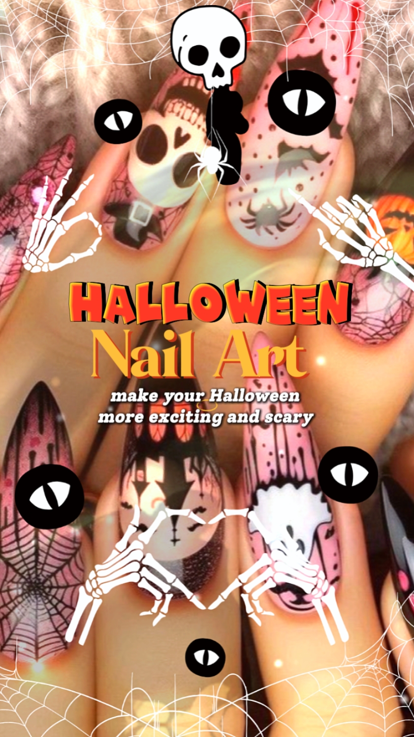 Halloween Nail Art 