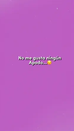 Mi apodo favorito ❤️ 