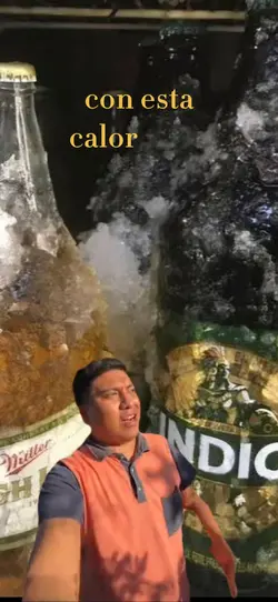 Con esta calor 