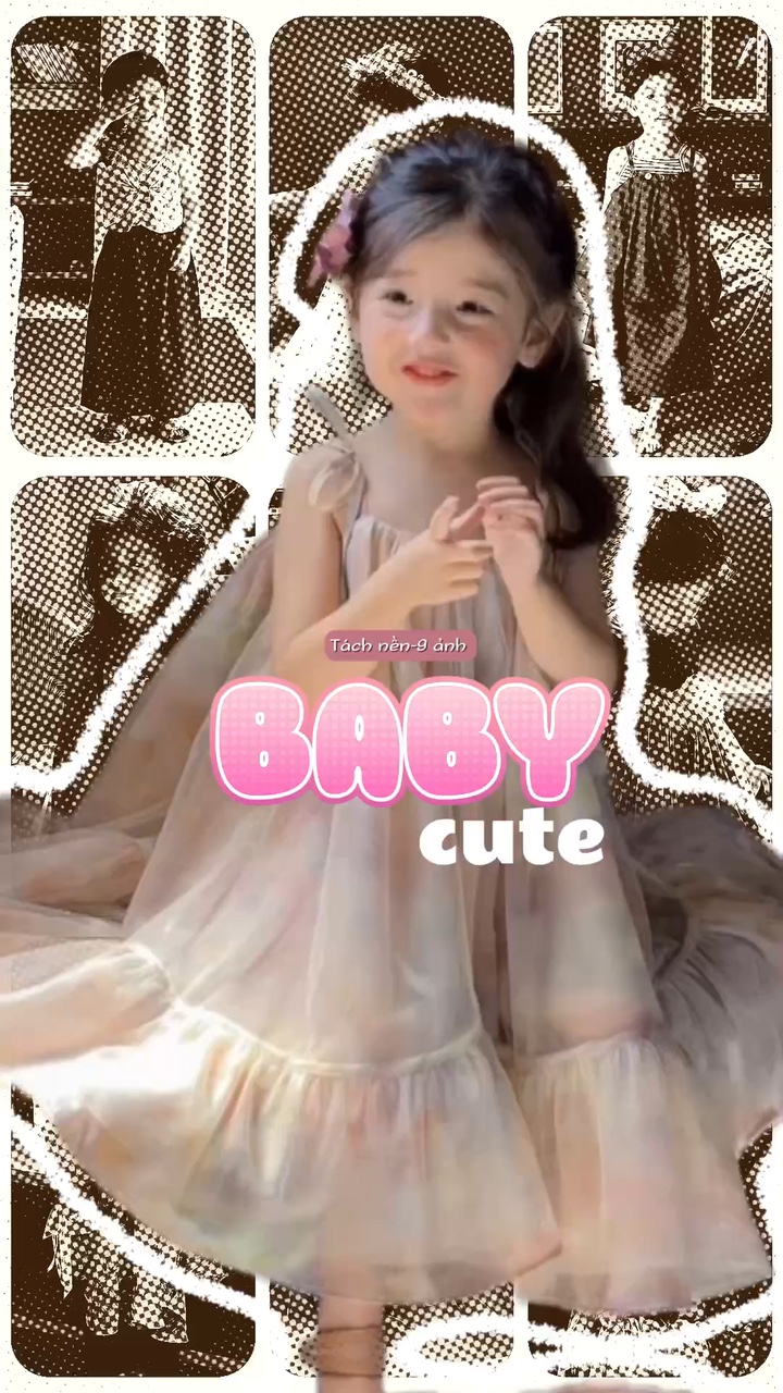 Em bé cute tách n 