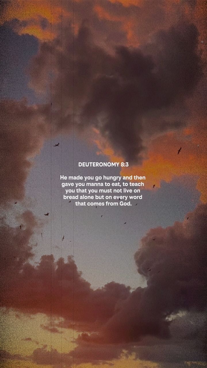 Ulangan 8: 3