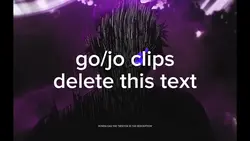 free gojo clips
