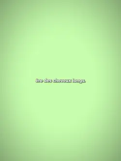 cheveux longs ou cou