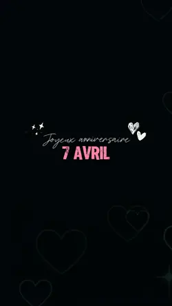 Anniv du 7 avril