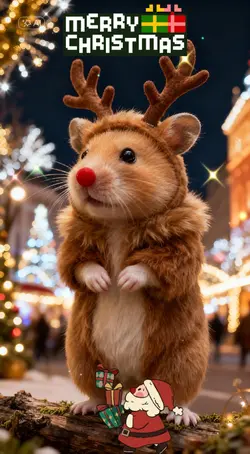 クリスマストナカイ変身ペット