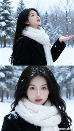 Ghép ảnh mùa đông ❄️