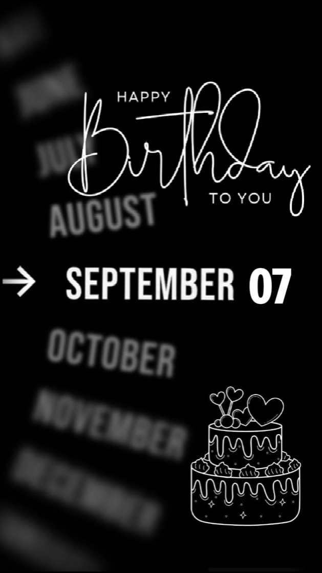 HBD FILHA 07 DE SETEMBRO